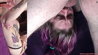 Kitten Dabstar Drains Balls with Enthusiasm