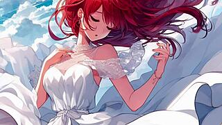 Incoming… a collection of redheaded wives in her anime and hentai