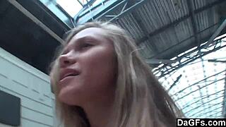 Dagfs - Pleasuring Herself at the Tanning Saloon