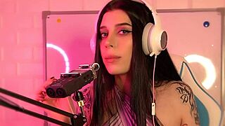 Honey Haze's ASMR Lubricant Review with Subtitles