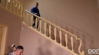 Angel Rivas Takes Double Penetration in Glamorous Anal Scene