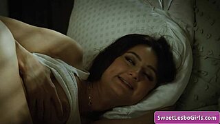 sensual lesbian brunettes eliza ibarra and hime marie eat ass and lick wet pussies