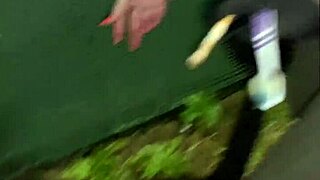 Cracky Forgets She Has Objects In Her Pussy