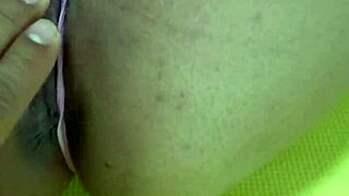 latina milf masturbating solo with big ass