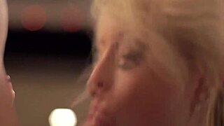 elegant blowjob blonde does well