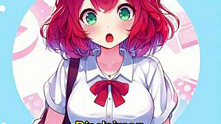 Redhead Waifus in Japanese Anime Hentai Compilation with Voyeur Fetish Scenes