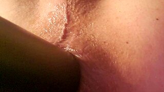 experienced gay guy fucks himself with cock in detailed solo scene