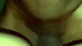 White girl moans during rough doggystyle creampie session