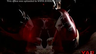 Intense blowjob duel