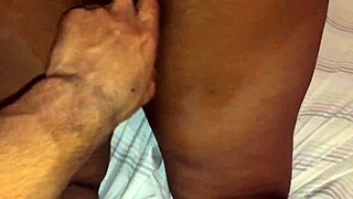 ebony petite pornstar gives footjob and takes anal to orgasm