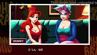 i love watching johnny bravo get his big cock sucked in this hentai outdoor scene.