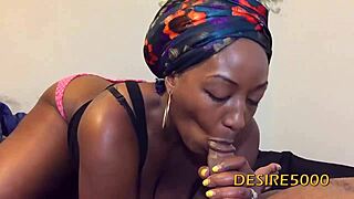 Homemade Curvy Couple Enjoys Wet Blowjob