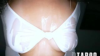 Massaging the hot babe diamond banks damion dayski