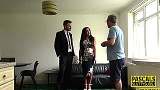 Mature Submissive Gets Throated And Pounded In BDSM Reality Scene