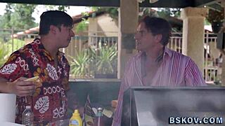 Deep throating milf intensely gets eaten out and banged