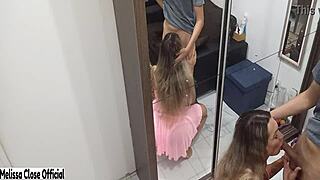 Sucking The Painter's Cock!