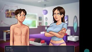 summertime saga 58: cumming hard in tight teen pussy 😈