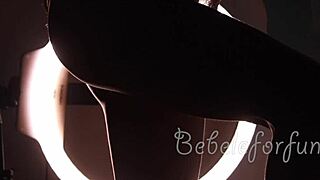 I love fucking my pussy with this big black dildo!