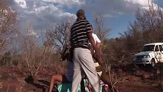 Wild African Safari Sex Orgy Explodes Now!