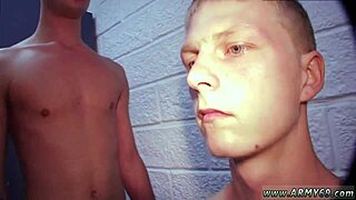 gay porn military cowboys training the new recruits