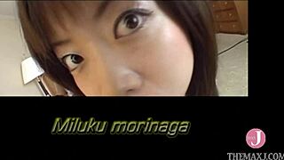 Asian beauty Morinaga's solo masturbation solo cumshot