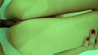 Pale Latina Gets Creampie In Doggystyle