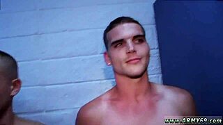 gay porn military cowboys training the new recruits