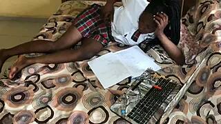 Massive BBC Fucks Teen with Deep Creampie