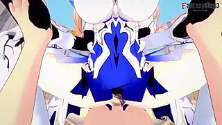 Is Bianka Ataegina fucking Durandal in Honkai Impact hentai?