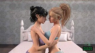 lust epidemic ep 43 - nao consigo parar de assistir elas se pegando