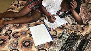 Massive BBC Fucks Teen with Deep Creampie