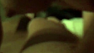 College Teen 18+ with Tattoo Sucks Old Man's Cock and Gives Handjob