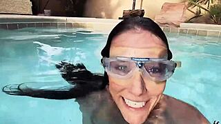 Sofie Marie Plays With Her Pussy Underwater, Using Toys Outdoors.