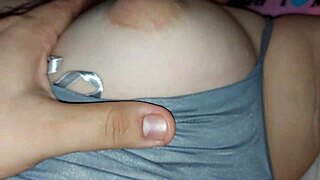 Fondling Stepsister's Tight Wet Pussy In POV