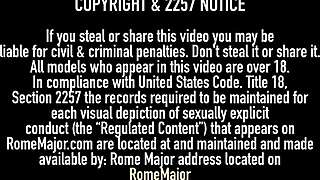 Harmony rose, the sexy pornstar, performs cunilingus and muff diving in doggystyle with big cock