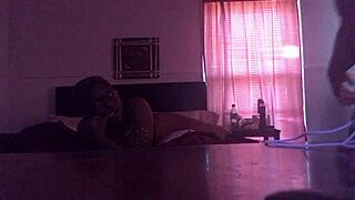 ebony couple hard fucking with monster cock