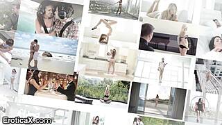 Adorable couple's intriguing passionate sex with deepthroat