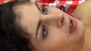 Czech Lucy Lee in outdoor group scene.