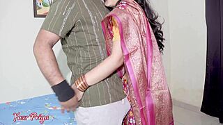 Вау! Devar флиртует с горячей Bhabhi ради настоящего хардкорного оргазма!