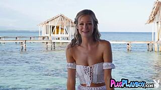 Beautiful Blonde Milf Model Olivia Preston Shows Hot Body And Posed Naked With Striptease