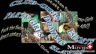 German fetish and facial cumshot with two men - Candy girls in a threesome