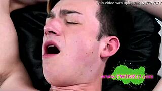 Two luxury gay men kiss asses and give blowjobs