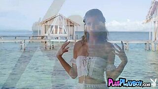 Beautiful Blonde Milf Model Olivia Preston Shows Hot Body And Posed Naked With Striptease