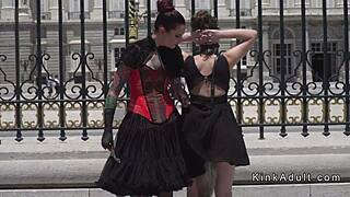 大屁股妹子，想看我在公共场合被群干吗？