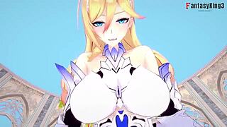 Is Bianka Ataegina fucking Durandal in Honkai Impact hentai?