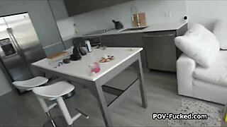 fucking slutty sofia in bikini top with intense blowjob and sex