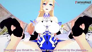 Is Bianka Ataegina fucking Durandal in Honkai Impact hentai?