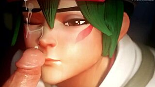 Overwatch Kiriko Acts As Submissive Slut In 3D Compilation