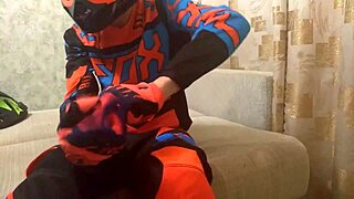 Gay Bikers Play Motocross Excitingly!