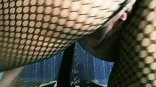 Mireladelicia strips and uses dildo